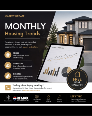 Monthly Housing Trends: Windsor-Essex Real Estate Market Update
